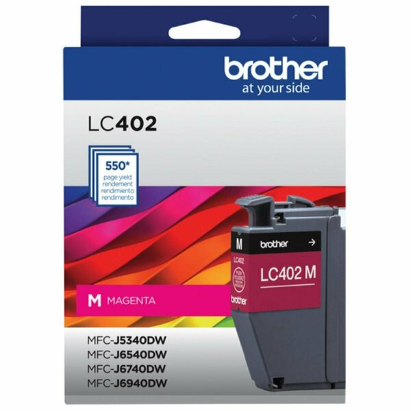 Brotherint Standard Ink Cartridge, Magenta BRTLC402MS